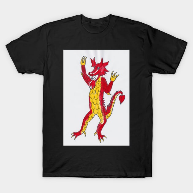 Spirit of the Dragon Tai Chi T-Shirt by JoAnn Parsley Feed The Kitty